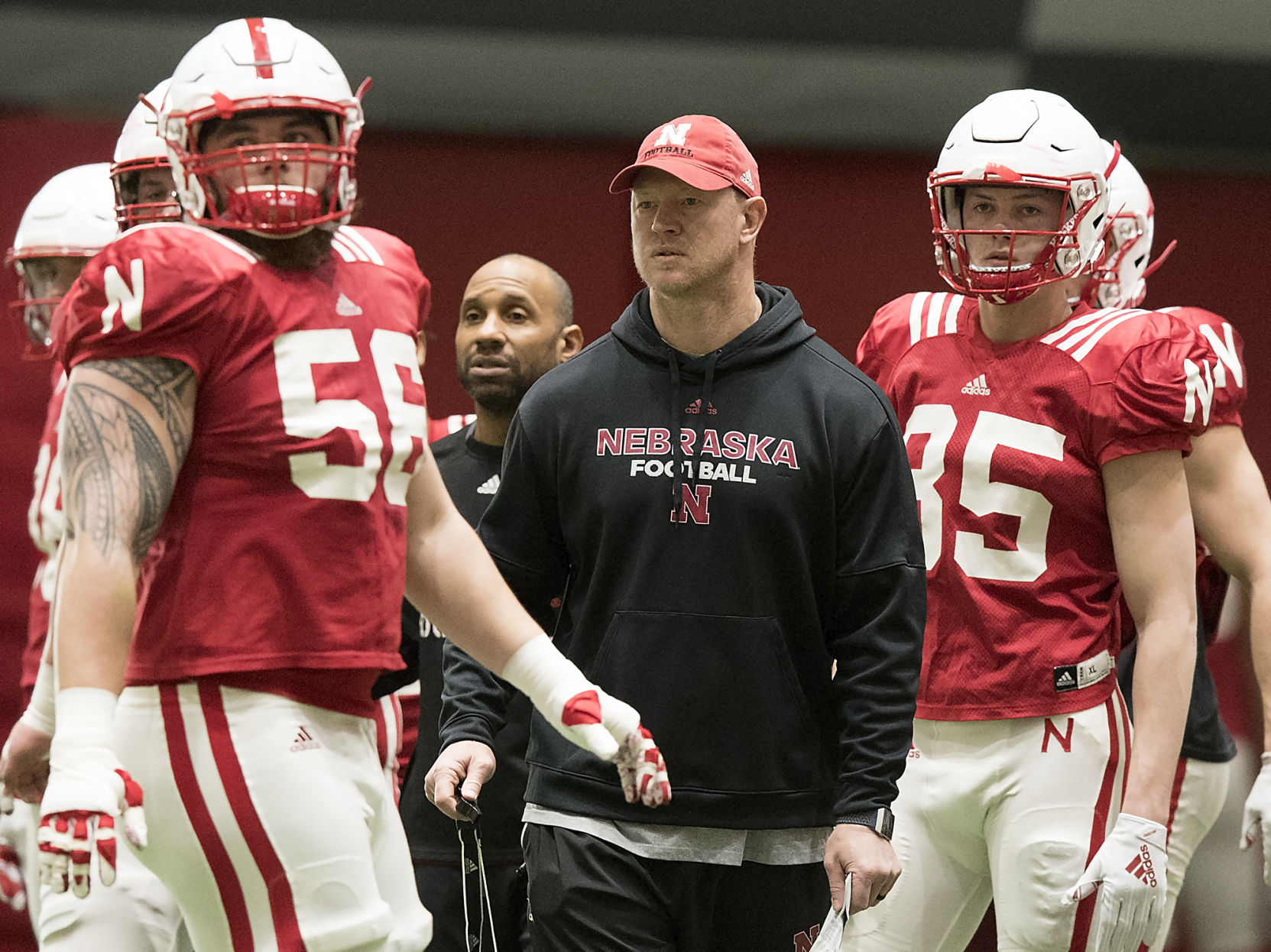 Spring football practice, 3.11.2019